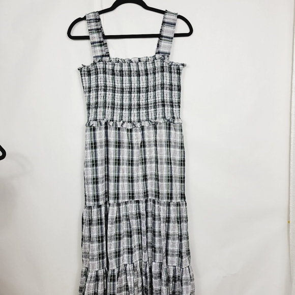 Veronica Beard plaid midi dress - Picture 3 of 10